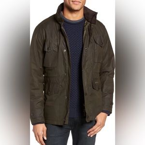 Barbour Sapper Regular Fit Weatherproof Waxed Cotton Jacket